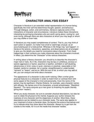 what is the purpose of a literary analysis essay? exploring the depths of character development